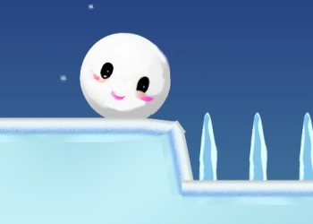 Aventura De Bola De Neve captura de tela do jogo