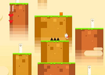 Snowy Kitty-Avontuur schermafbeelding van het spel