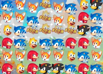 Sonic Match3 game screenshot