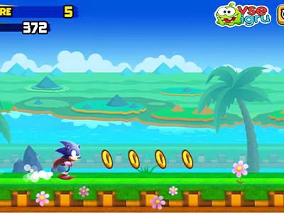 Sonic Run game screenshot