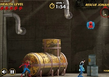 Spider-Man Spiele: Rettungsmission Spiel-Screenshot