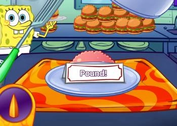 SpongeBob aan het koken schermafbeelding van het spel