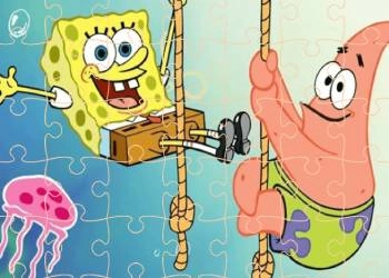 Sponge Bob: Skládačky snímek obrazovky hry
