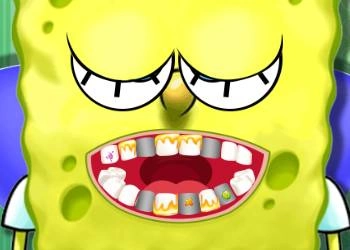 Spongebob Bij De Tandarts schermafbeelding van het spel