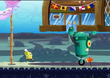 Bob Esponja Corriendo captura de pantalla del juego