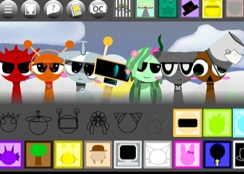 Sprunki Rkiupen 11 game screenshot