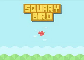 Pássaro Quadrado captura de tela do jogo
