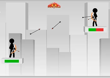 Strichmännchen-Bogenschütze Online Spiel-Screenshot