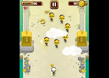 Stickman Ninja Dash captura de tela do jogo