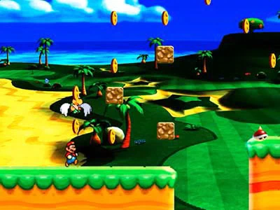 Super Mario Adventure snímek obrazovky hry