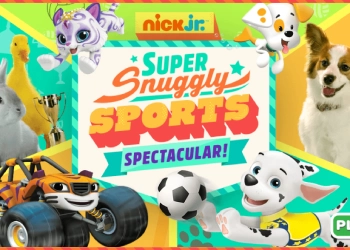 Super Kuscheliges Sportspektakel Spiel-Screenshot