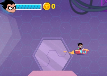 Teen Titan Go: El Ataque De Los Drones captura de pantalla del juego