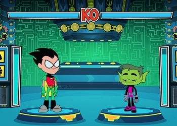 Teen Titans Go! Trò Chơi: Tháp Huấn Luyện ảnh chụp màn hình trò chơi