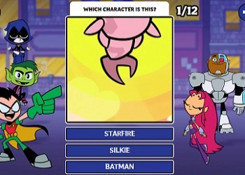 اختبار اللقطات القريبة لفتيان تي Teen Titans Go لقطة شاشة اللعبة