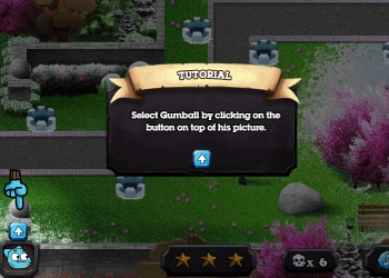 Tapones De Nieve El Asombroso Mundo De Gumball captura de pantalla del juego