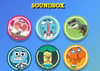De Wondere Wereld Van Gumball: Soundbox schermafbeelding van het spel