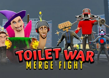 Toilet War: Merge Skibidi skærmbillede af spillet