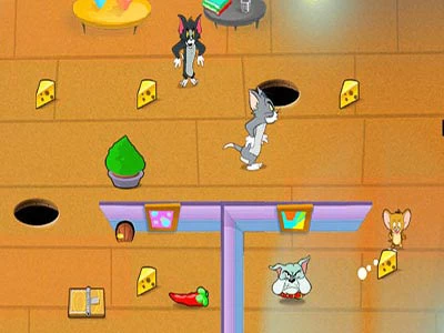 Tom I Jerry: Mišji Labirint snimka zaslona igre