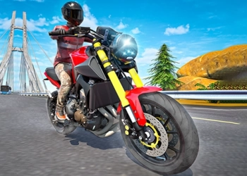 Traffic Rider Moto Bike Racing skærmbillede af spillet