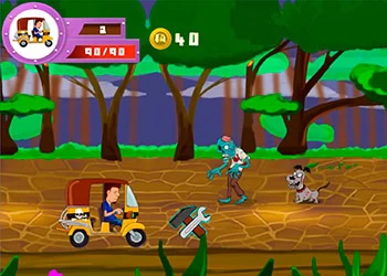 Motorista Louco De Tuk Tuk captura de tela do jogo