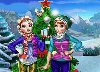 Diversão De Férias De Inverno captura de tela do jogo