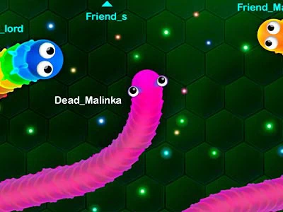 Worms.io રમતનો સ્ક્રીનશોટ