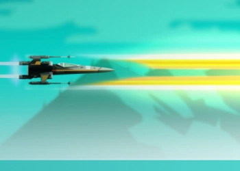 X-Wing-Vechter schermafbeelding van het spel