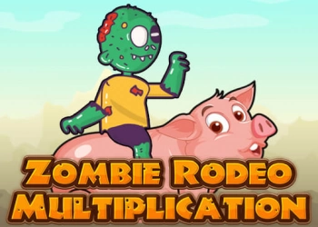 Zombie Rodeo Multiplication game screenshot